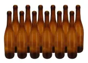 Home Brew Ohio Amber 750ml Hock Bottles Case of 12