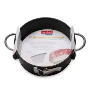 Frieling Glass Bottom Springform Pan with Handles, 9 Inch