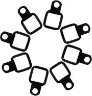8pcs Car Trunk Tie Down Anchors D-Shaped Pull Ring Set for Trailer Truck Bed