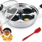 Egg Poacher - Poached Egg Maker, Stainless Steel Egg Poaching Pan, Poached Eg...