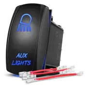 Aux Lights Rocker Switch Led Light Bar Switch 5 Pin Laser on off SPST Switches