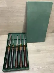 WIVAMAC Hamlet Wood Twist Chisel Set (5 Chisels) Hand-Held Wood Working New