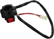 SWOOMEY Start Switch Key Remote Start Push Start Button Start Button Cover Starter Ignition Motorcycle Accessories Truck Accessories Push to Start Kit Motorcycle Turn Signal Black Rubber