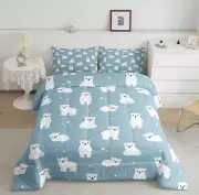 Erosebridal Polar Bear Twin Bedding Set - Cozy & Stylish