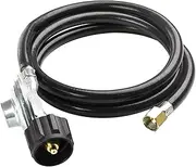 Propane Tank Extension Hose Regulator Gas BBQ Grill Heater LP Line Fire Pit Low