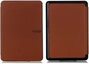 Case for Kindle Paperwhite 10th Generation 2018, Kindle Case with Waterproof Kindle Paperwhite E-Reader Case, e-Book-Reader-Covers with Auto Sleep/Wake for Kindle Paperwhite 10th Gen - Brown