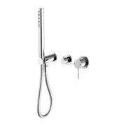 Nero Mecca Brass Chrome/Matte Black/Brushed Nickel/Brushed Gold/Gun Metal/Brushed Bronze/Matte White Shower Mixer Divertor System Separate Back Plate