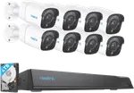Reolink 16-Channel x 8 Bullet Cameras 4TB NVR Security Camera System