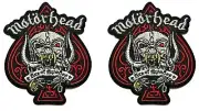 MotorHead Metallic Ace of Spades Patches Art Classic Rock Memorabilia Logo Patch