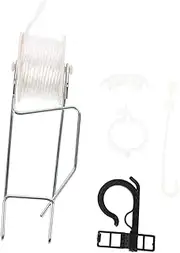 4 Pack Plant Vine Hook Twine Crop Trellis Kit Greenhouse Vegetable Trellising Roller Hooks Cherry Hanging Hooks