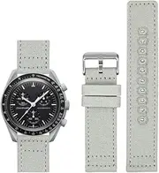 Quick Release Canvas Straps For Omega Watches, Replacement Canvas Nylon Watch Band For Breitling Watches