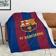Acotobo FC Barcelona Blanket Soft Fluffy Plush Blanket Flannel Fleece Blanket TV Blankets Sofa Blanket Microfibre Couch Blanket Velvet Blanket