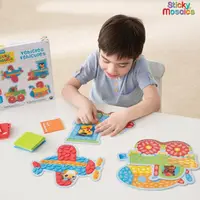 在飛比找momo購物網優惠-【Sticky Mosaics】馬賽克拼貼-交通工具(M)