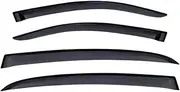Window Visor Fit for BMW 1 Series 2004-2018 E87 F20 F52 Window Visor Trim Chrome Accessories/Side Window Visors Door Vent Shades Ventvisor (Color : E87)