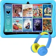 Contixo 10" Kids Tablet Bundle with 10 Inch & Headphone, Blue