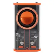 Valore 5W Pocket Wireless Portable Bluetooth Speaker - Orange USB-C Charging -