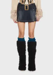[Basic Pleasure Mode] Blake Denim Mini Skirt