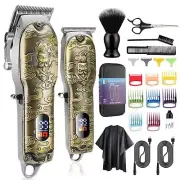 Karrte® Professional Hair Clippers for Men Hair Trimmer Barber Clippers Set B...