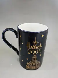 在飛比找Yahoo!奇摩拍賣優惠-日本回流 Harrods哈羅斯 陶瓷馬克杯子 隨手杯 200
