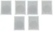 (6) JBL Control 128 W 8" 2-Way In-Wall Speakers For Home/Restaurant/Bar/Cafe