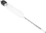 Cabilock Easy to Read Liquid Hydrometer Milk Lactate Meter Scale 0-25 for Indoor Outdoor Use