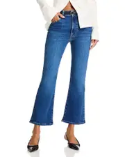Frame The Reboot High Rise Ankle Bootcut Jeans in Femma