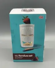 New DCI Tiki Fondue set with 2 fondue forks