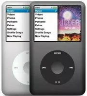 ⭐NEW Apple iPod Classic 6th Gen 80GB ( Black Silver )MP3 Player - Sealed Box⭐