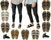 Birkenstock Classic Arizona Sandals Comfort Slides Men Women Two Strap Slides