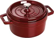 [STAUB] Cast Iron 2.75-qt Round Cocotte - Grenadine, Made in France