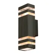 12W Outdoor LED COB Up/Down Patio Light Fixture E27 Bulb Wall Mounted Lamp Porch
