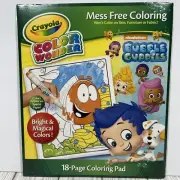 Crayola Color Wonder Bubble Guppies Coloring Pad 18 Page Mess Free Coloring NEW