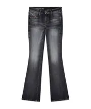 bootcut jeans 1969 d-ebbey 09l98 25/32,28/32,26/32,27/32,24/32,30/32,29/32 Black/dark grey