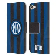 INTER MILAN 2022/23 CREST KIT LEATHER BOOK WALLET CASE FOR APPLE iPOD TOUCH MP3