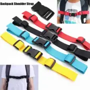 Bag Parts Accessories Non-slip Buckles Fixed Belt Straps Nylon Sternum Strap