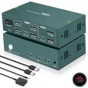 Conmutador HDMI 2.1 8K, 5 entradas, 1 salida, conmutador HDMI de 5 puertos.neuvo