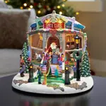 COSTCO 好市多代購 刷卡分期 15吋 LED聖誕音樂玩具店 音樂盒 聖誕節 交換禮物 聖誕老人