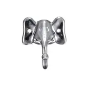 2Pcs Retro Clothes Single Hook Coat Hat Robe Holder Wall Hanger Zinc Alloy