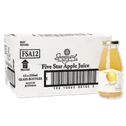 Sunraysia Juice Apple Ambient Luxury Five Star 250ml x 12
