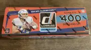 2021 Donruss Football Factory Sealed Complete 400 Card Set.