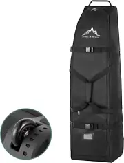 Soft-Sided Golf Travel Bag - Heavy Duty 600D Polyester Oxford Wear-Resistant, Ex