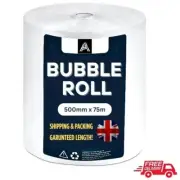 Wrap Bubble Roll 500mm x 75m Guarantee Full Length Every Order Strong Quality