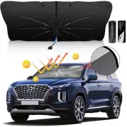 Car Windshield Sun Shade Umbrella, [2024 Upgraded] Sunshade for Car Windshiel...