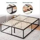 Zinus Joseph Bed Frame King High Metal Base