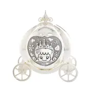 Gibson Gifts Silver Carriage Moneybank Coin Storage Baby/Infant Gift Keepsake