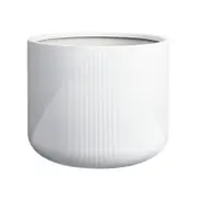 Tuscan Path 55cm White Gavin Planter