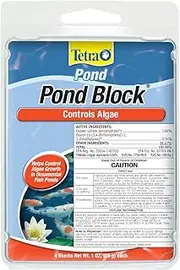 TetraPond Algae Control Pond Block, 1-Ounce, 4-Count