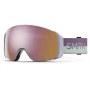 Smith 4D Mag Snow Goggles, Lunar Fog Split Frame, ChromaPop Everyday Rose Gold M