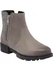 Sorel Emelie II Zip Women's Waterproof Ankle Boot Quarry Black Leather Size 7.5