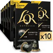 L'Or Espresso Coffee Pods Ristretto Box 100 Capsules